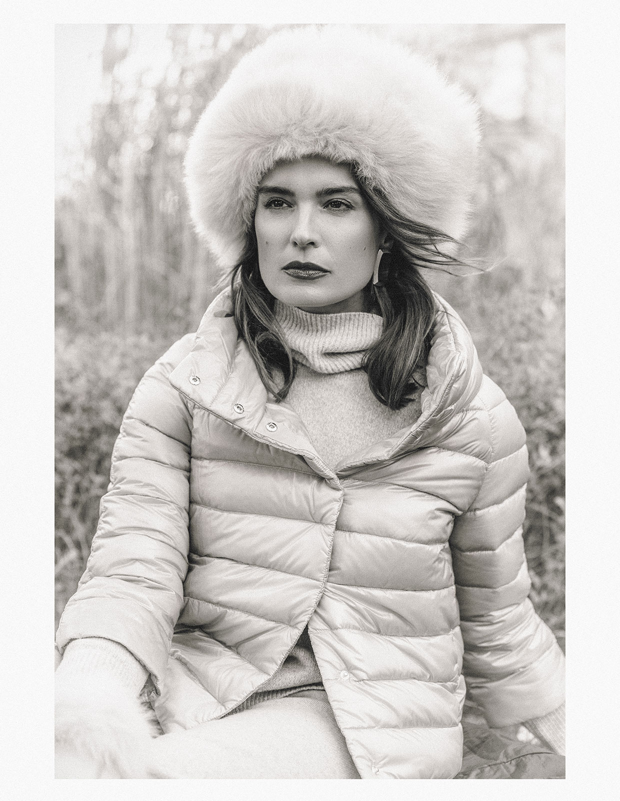 Ultralight Short Down Jacket Beige 40