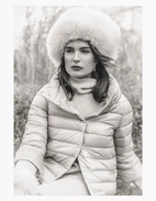 Ultralight Short Down Jacket Beige 40