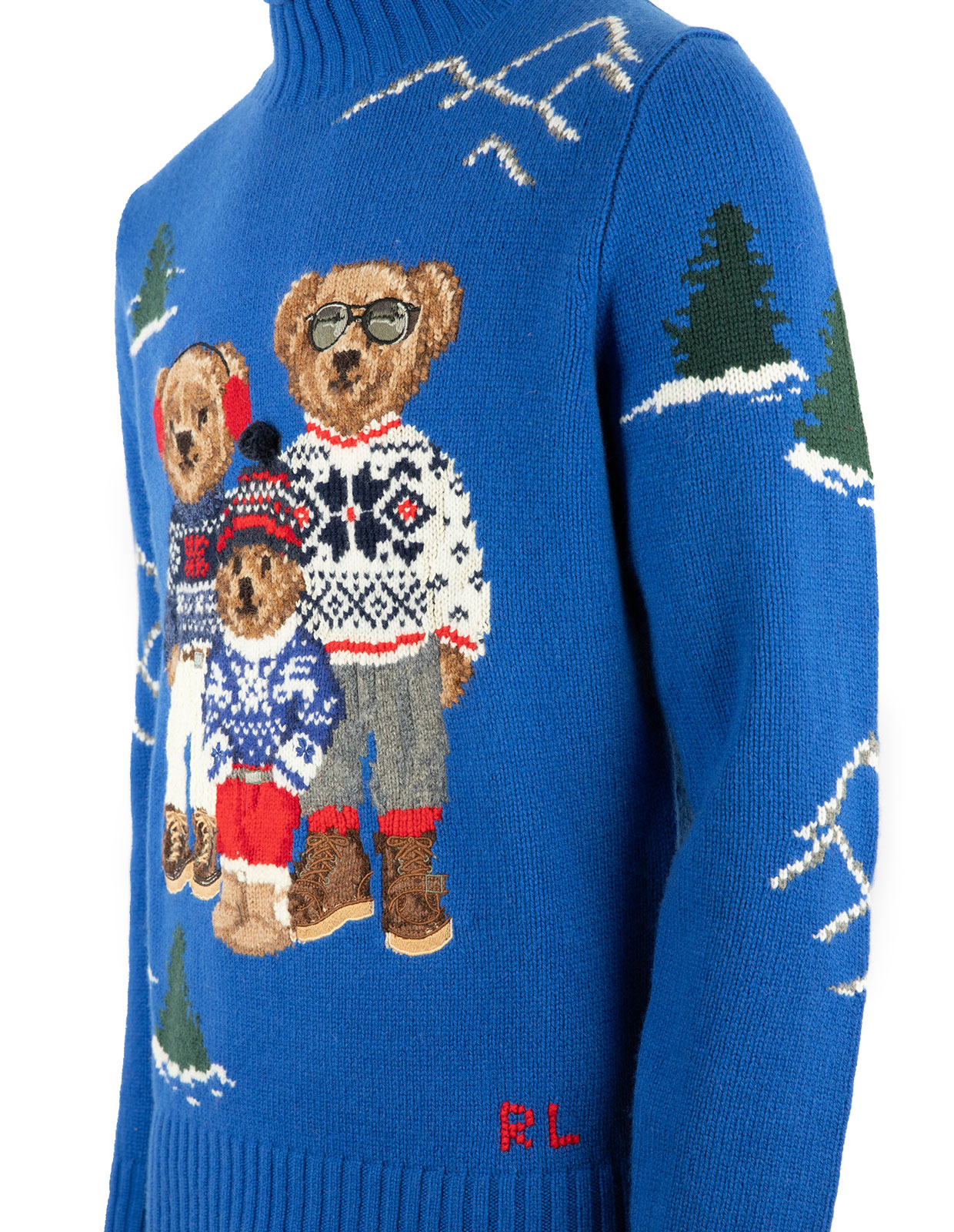 Polo Bear Tröja Blåmönstrad