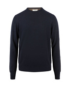 Tröja Rundhals Merinoull Navy XL