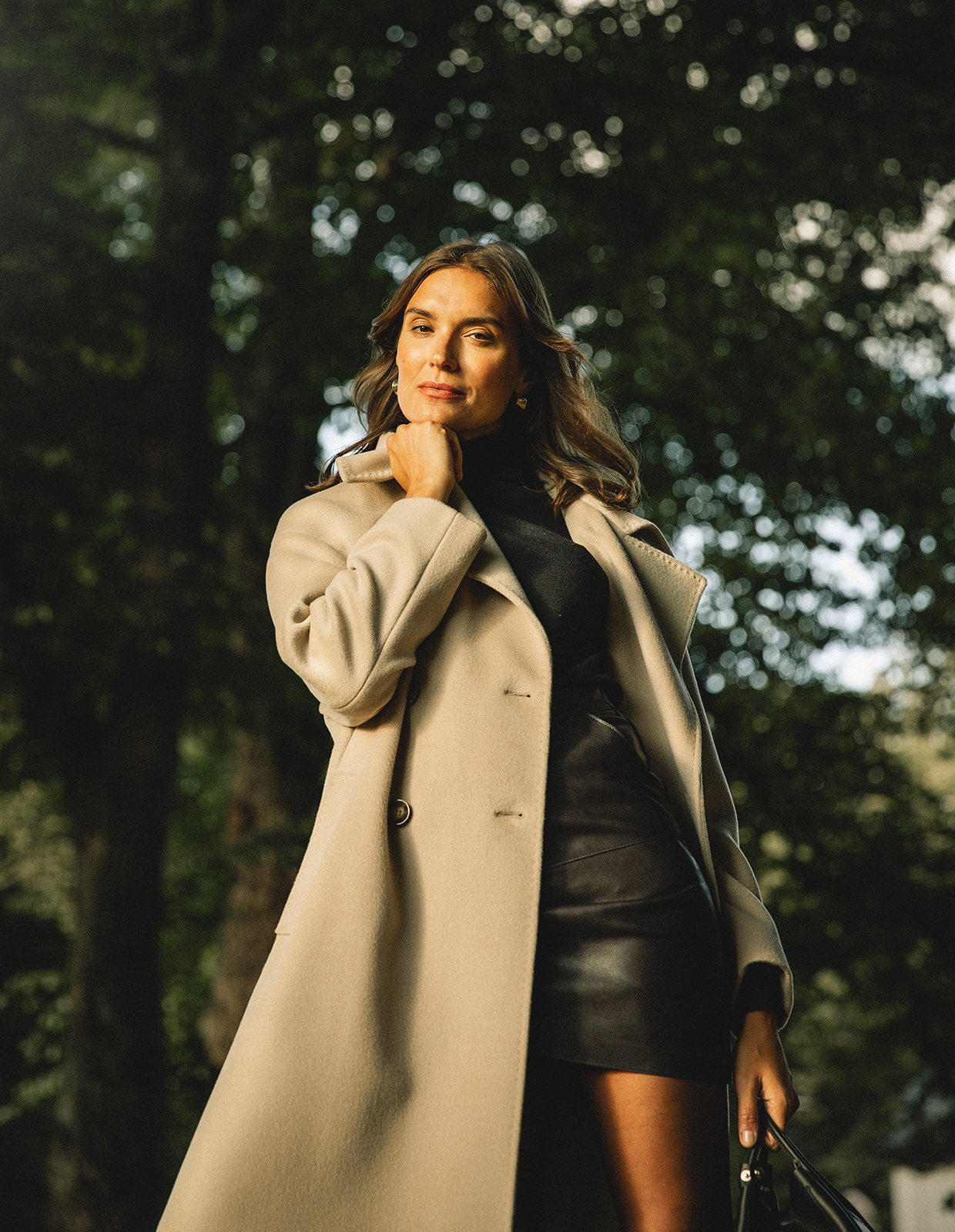 Dania Skinnkjol Svart 44