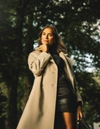 Dania Skinnkjol Svart 44