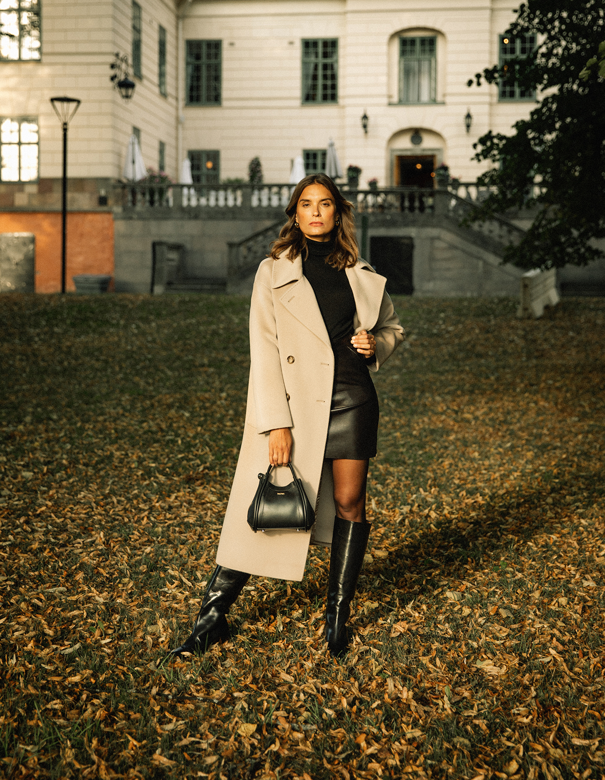 Dania Skinnkjol Svart 44