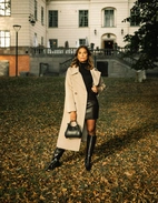 Dania Skinnkjol Svart 44