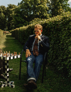 Davide Regular Selvedge Jeans Tvättad Mörkblå
