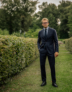 Regular Fit Skjorta Flanell Bomull Cashmere Ljusblå