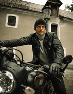 Duke Wax Jacket Svart