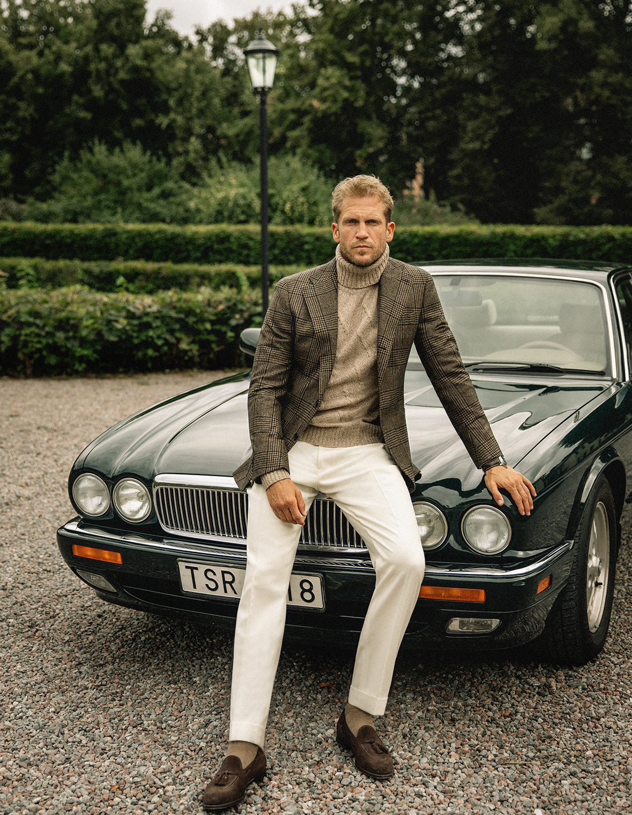 Sartorial Trouser Flanell Benvit