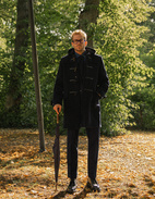 Morris Duffle Coat Navy Blackwatch Stl S