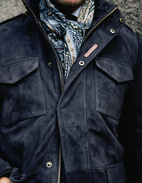 Traveller Field Jacket Getmocka Midnattsblå
