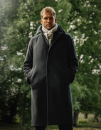 Sartorial Raglan Rock Cashmere Mörkblå 50