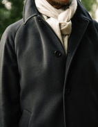 Sartorial Raglan Rock Cashmere Mörkblå 50