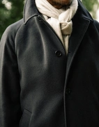 Sartorial Raglan Rock Cashmere Mörkblå