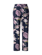 Pyjamas Bomull/Tencel Marinblå/Lila