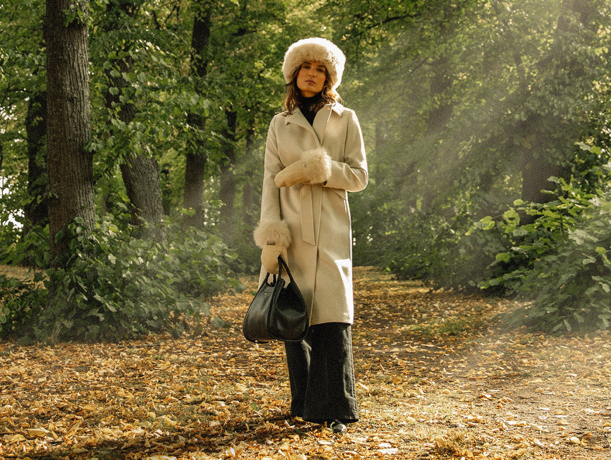 Så stylar du kappan - Mössa & vantar