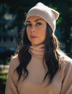 Sahra II Mössa Cashmere Ljusrosa One Size