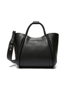 Marine S Väska Läder Svart One Size