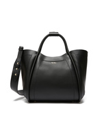 Marine S Väska Läder Svart One Size