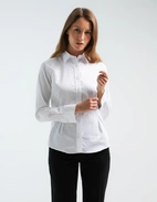 Malva Skjorta Bomull Vit