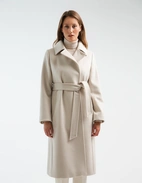 Collage Kappa Ull Ljusbeige