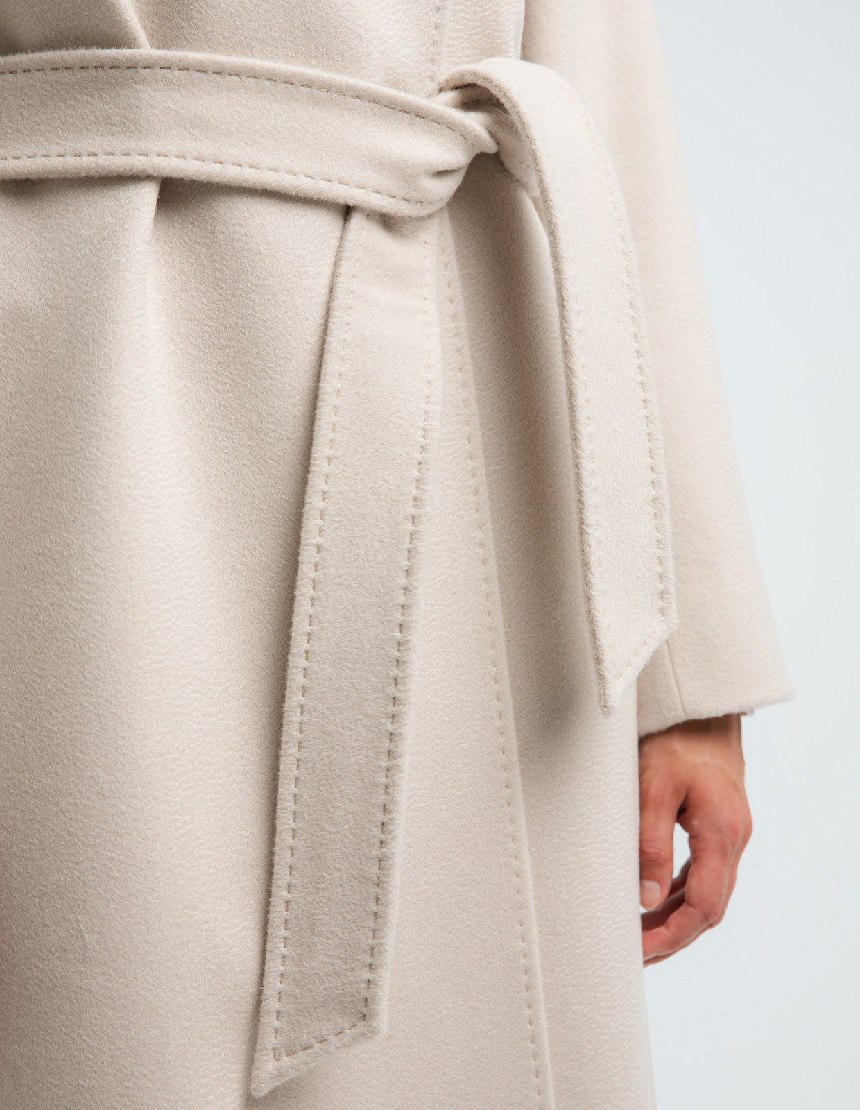 Collage Kappa Ull Ljusbeige