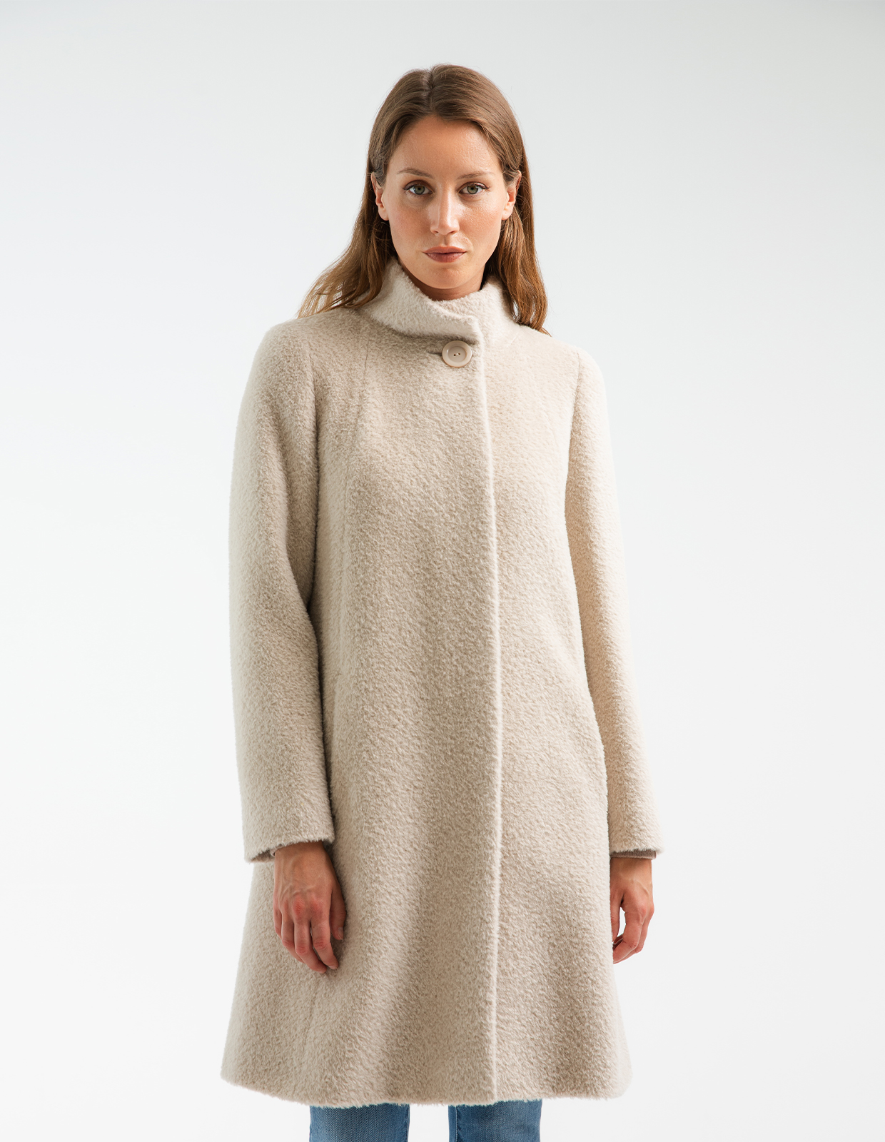 Alpacka A-Linje Kappa Sand Stl 48
