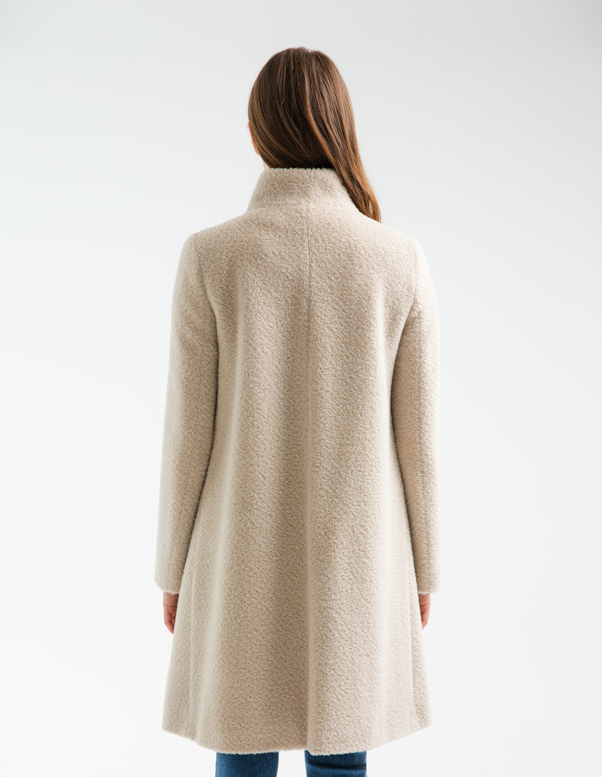 Alpacka A-Linje Kappa Sandbeige