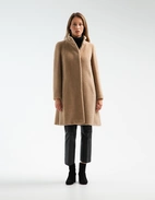 Alpacka A-Linje Kappa Ljusbeige 46