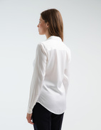 Susan Blus Siden Benvit 40