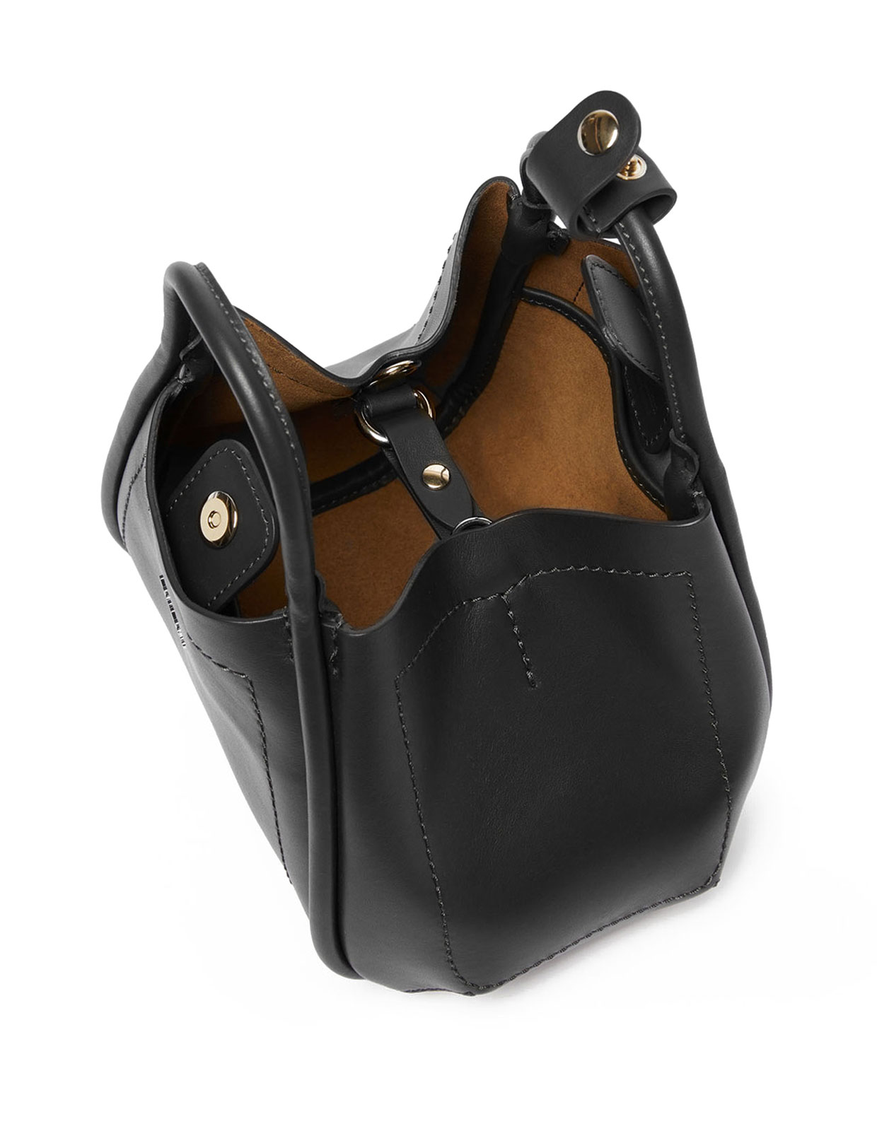 Marine XS Väska Läder Svart One Size