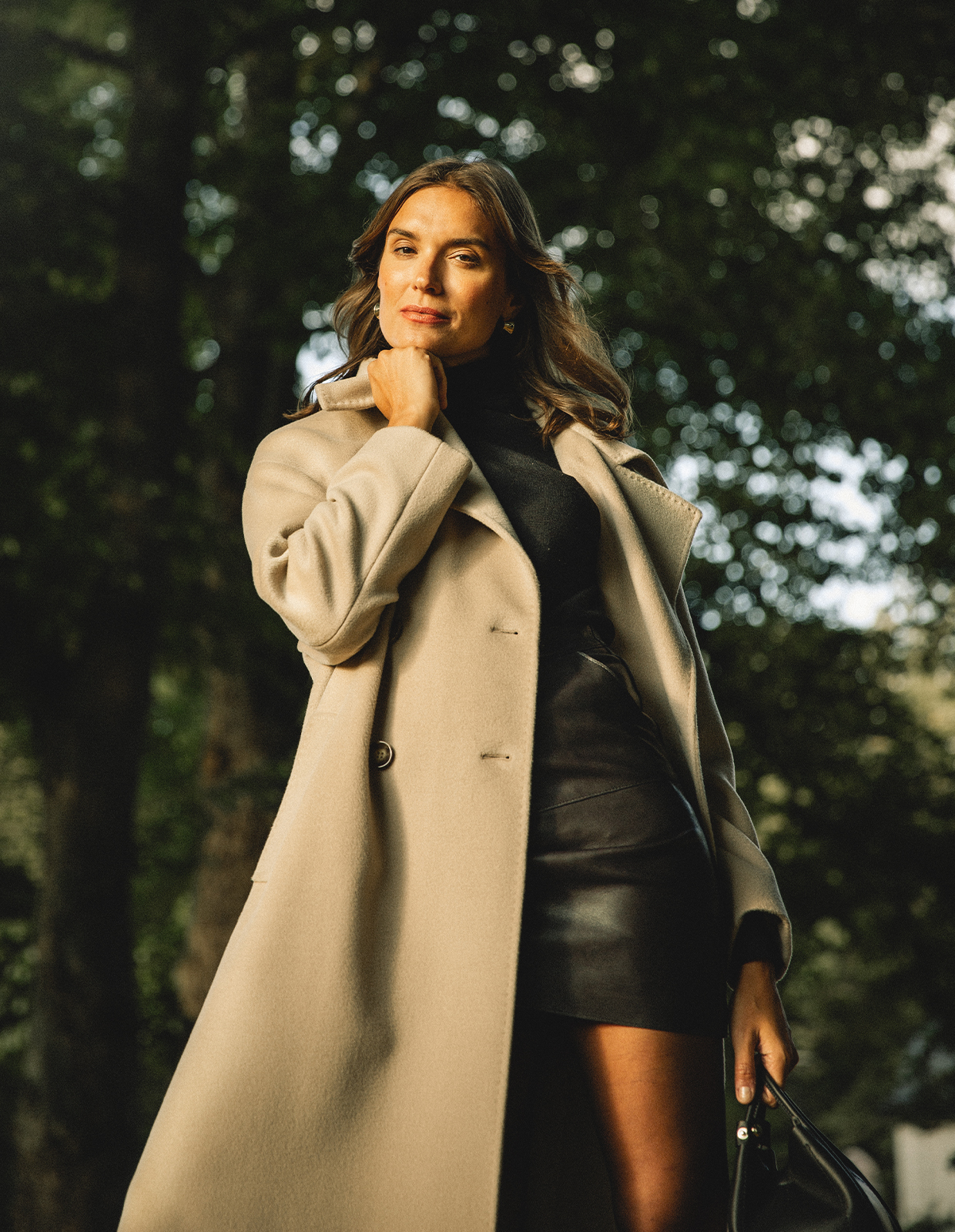 Marine XS Väska Läder Svart One Size