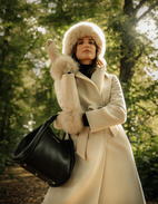 Marine S Väska Läder Svart One Size