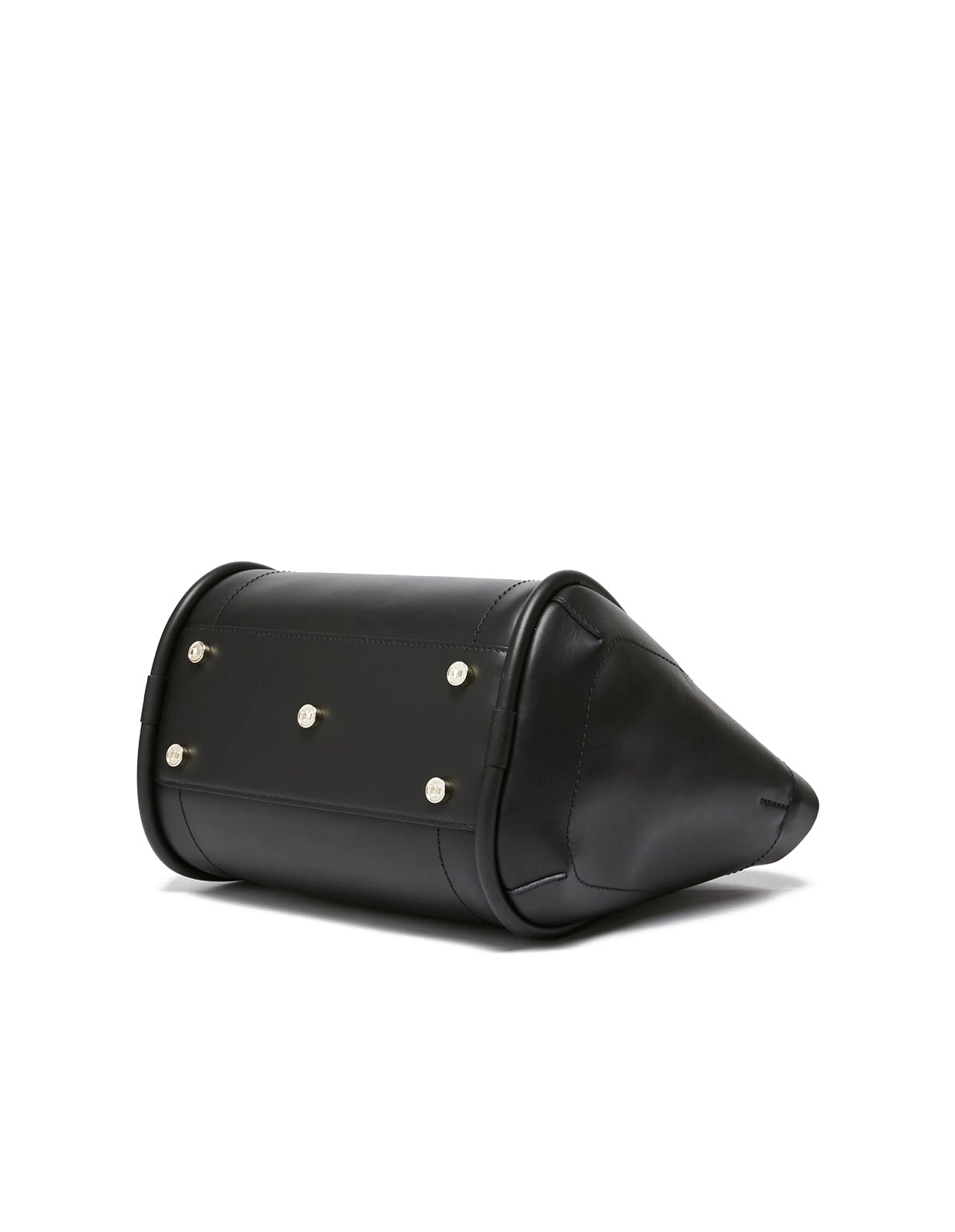 Marine S Väska Läder Svart One Size