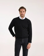 Lenzie Tröja Lammull Svart 58