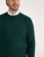 Lenzie Tröja Lammull Mörkgrön 50