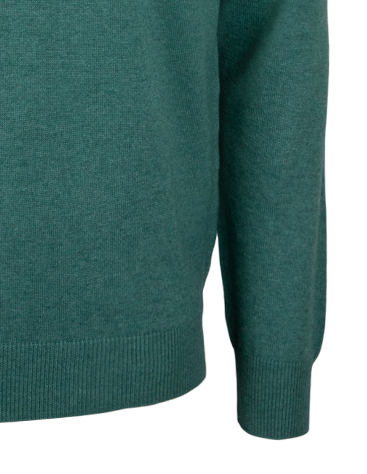 Selhurst Half Zip Bomull/Cashmere Grön 48