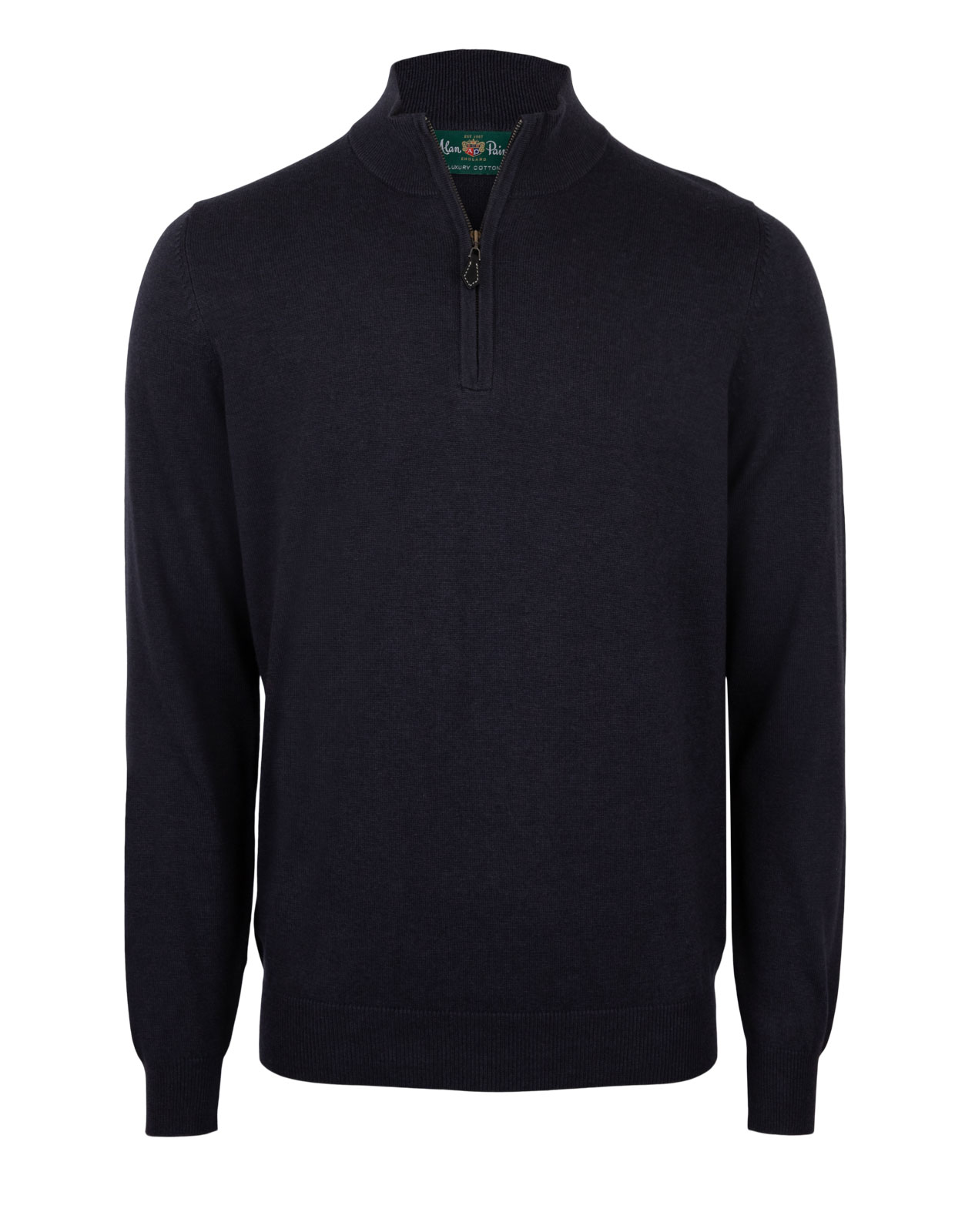 Selhurst Half Zip Bomull/Cashmere Navy