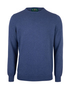 Leysmill Crew Neck Indigo Stl 50