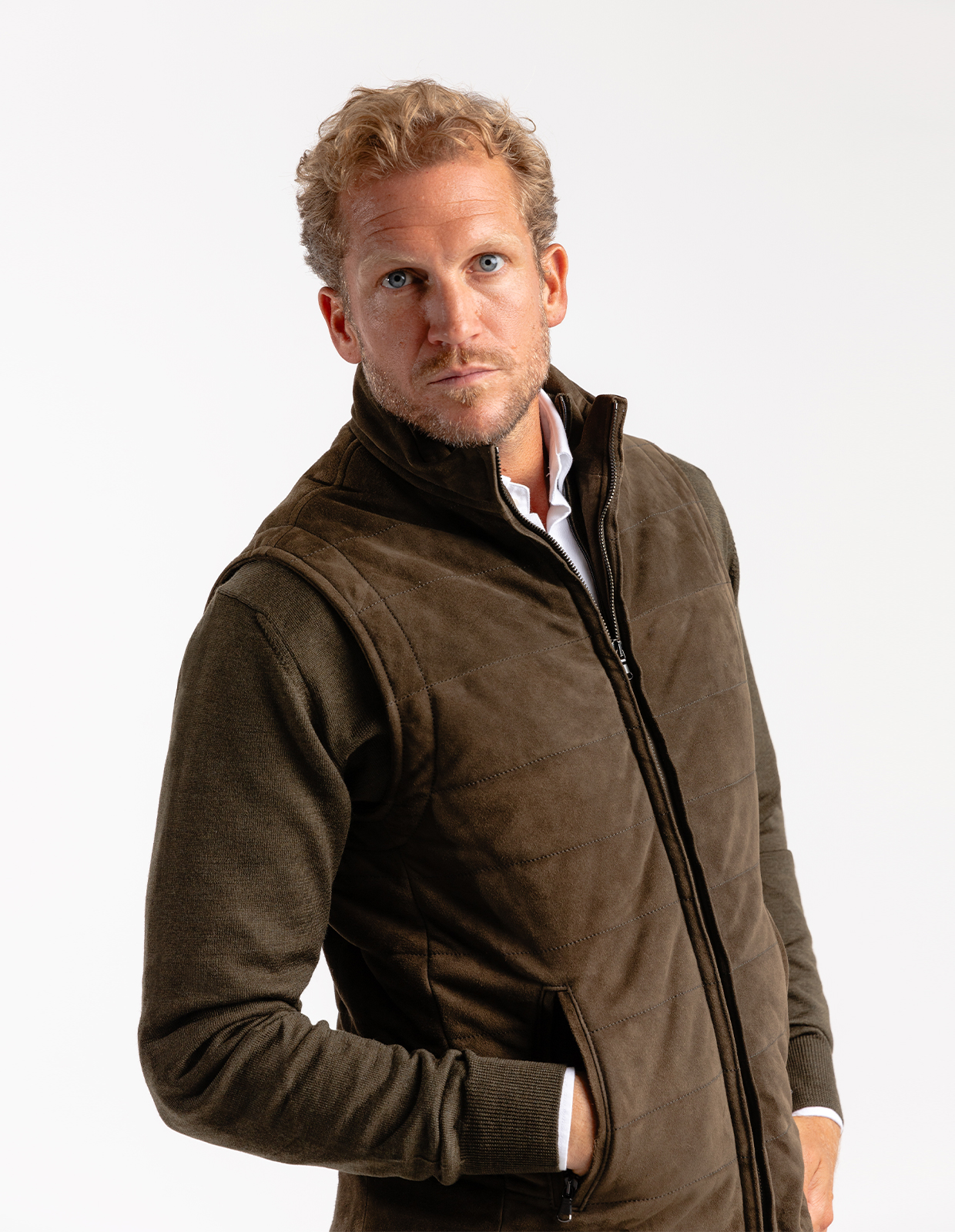 Väst Mocka Grön 54