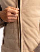 Väst Mocka Beige