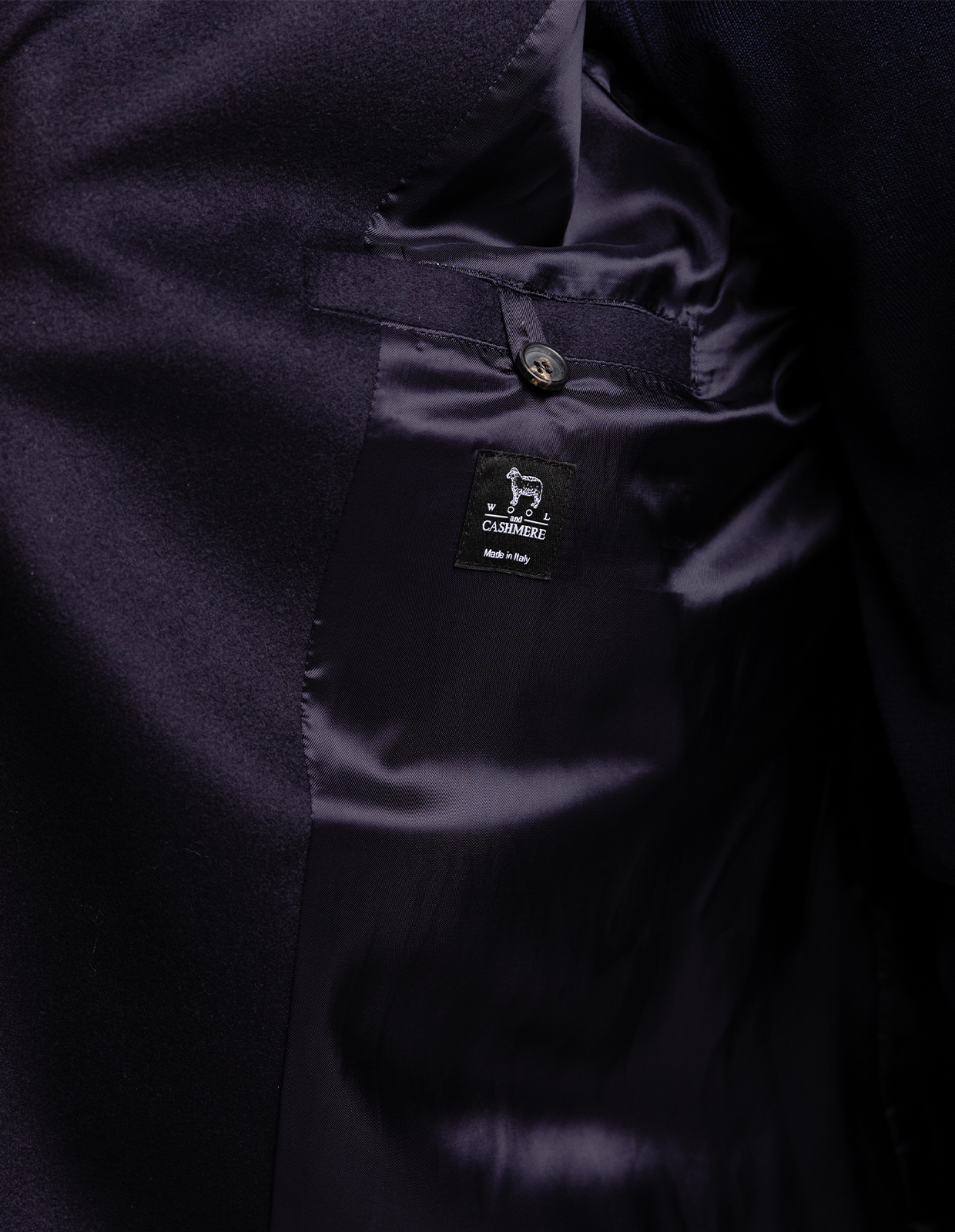 Skepparkavaj Ull/Cashmere Navy