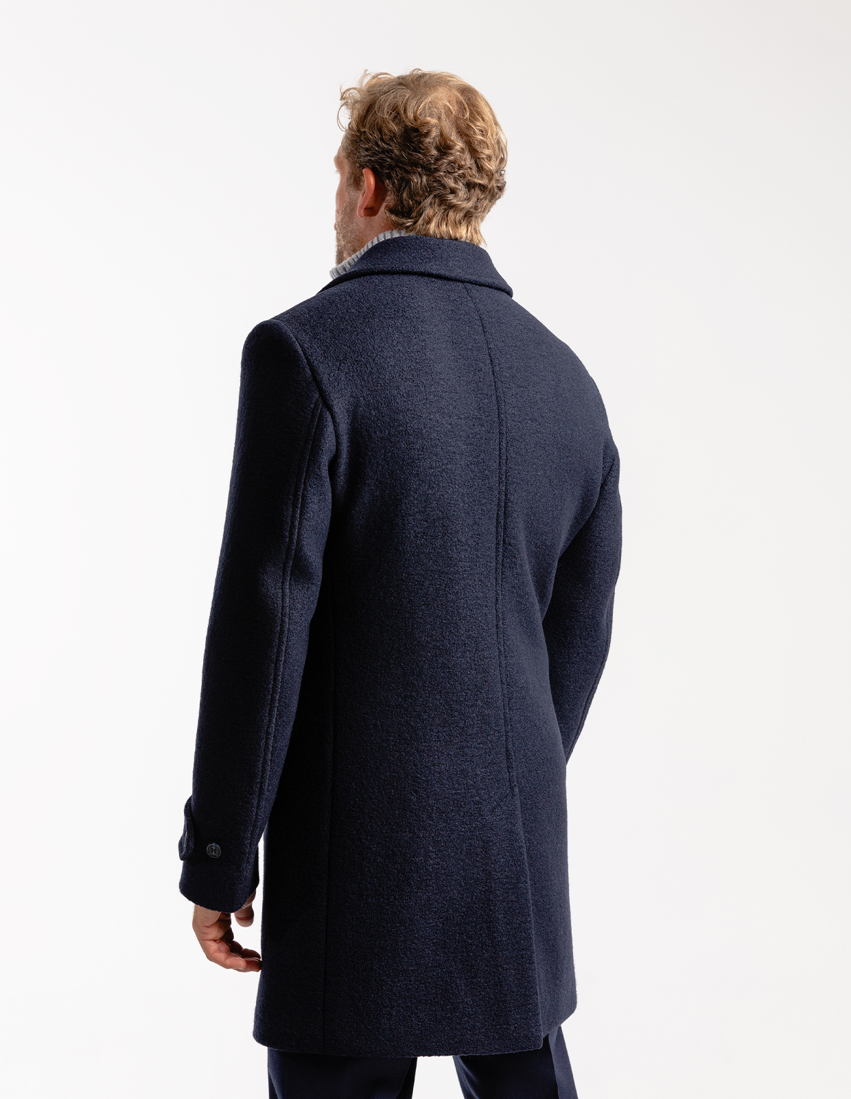 Firenze Carcoat Ull Marinblå