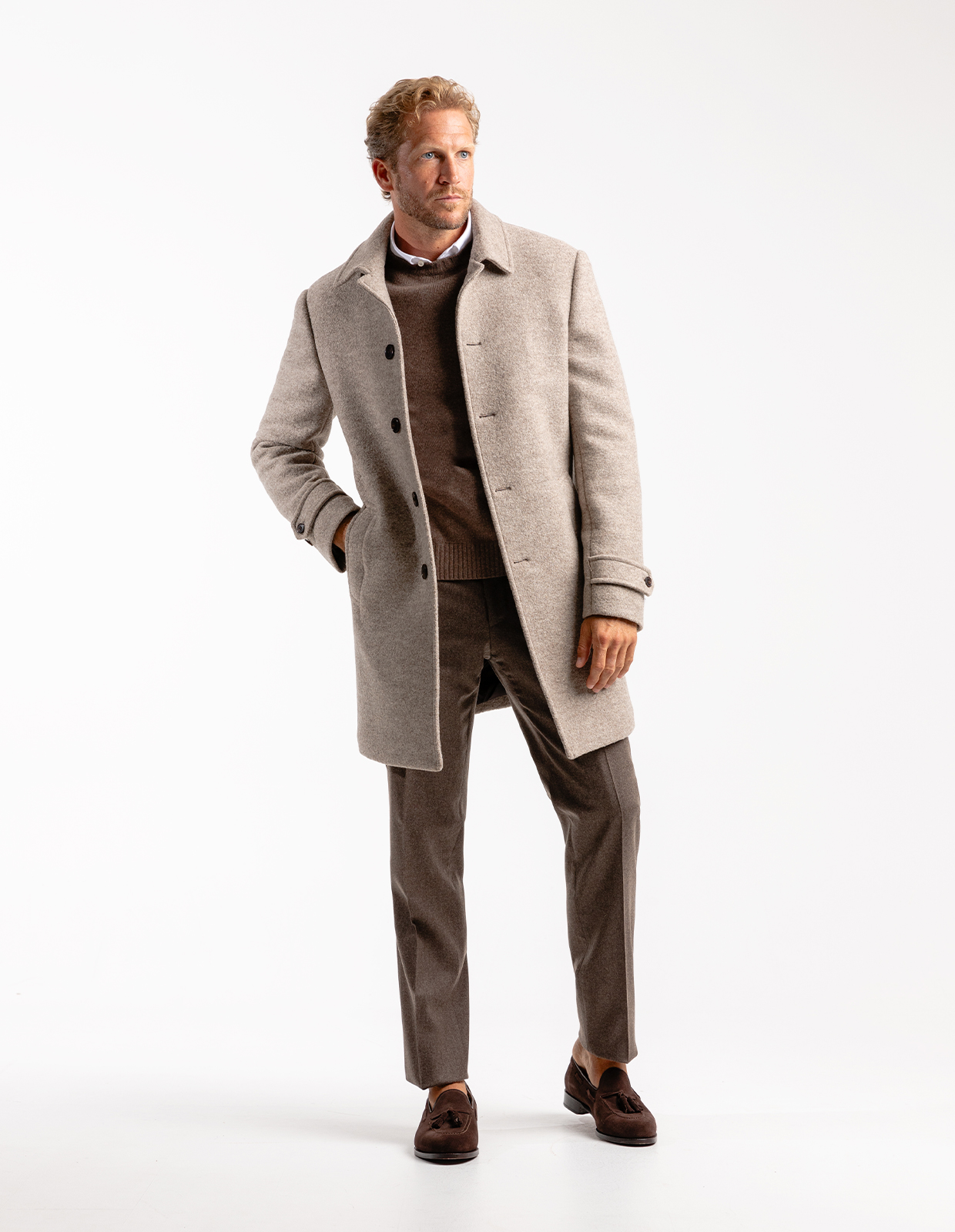 Firenze Carcoat Ull Beige