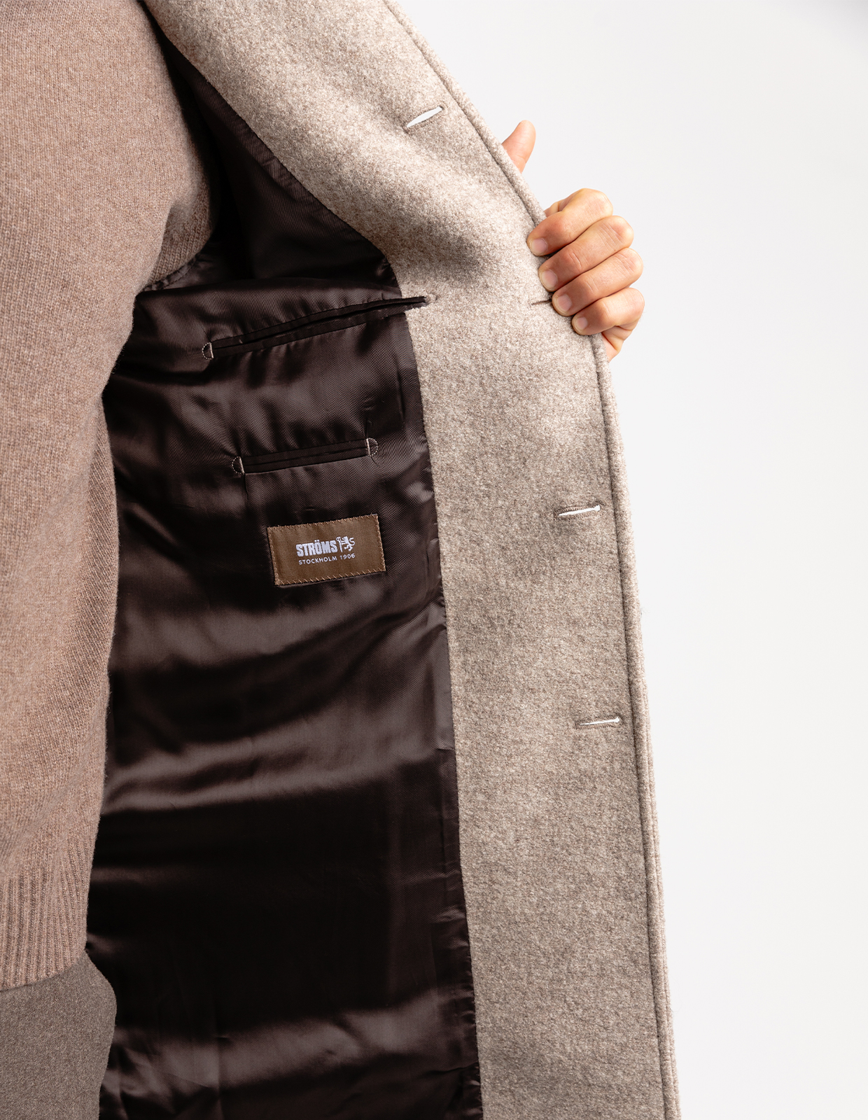 Firenze Carcoat Ull Beige