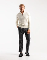 Zip-tröja Ull/Cashmere Benvit