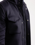 Field Jacket Ull/Cashmere Navy
