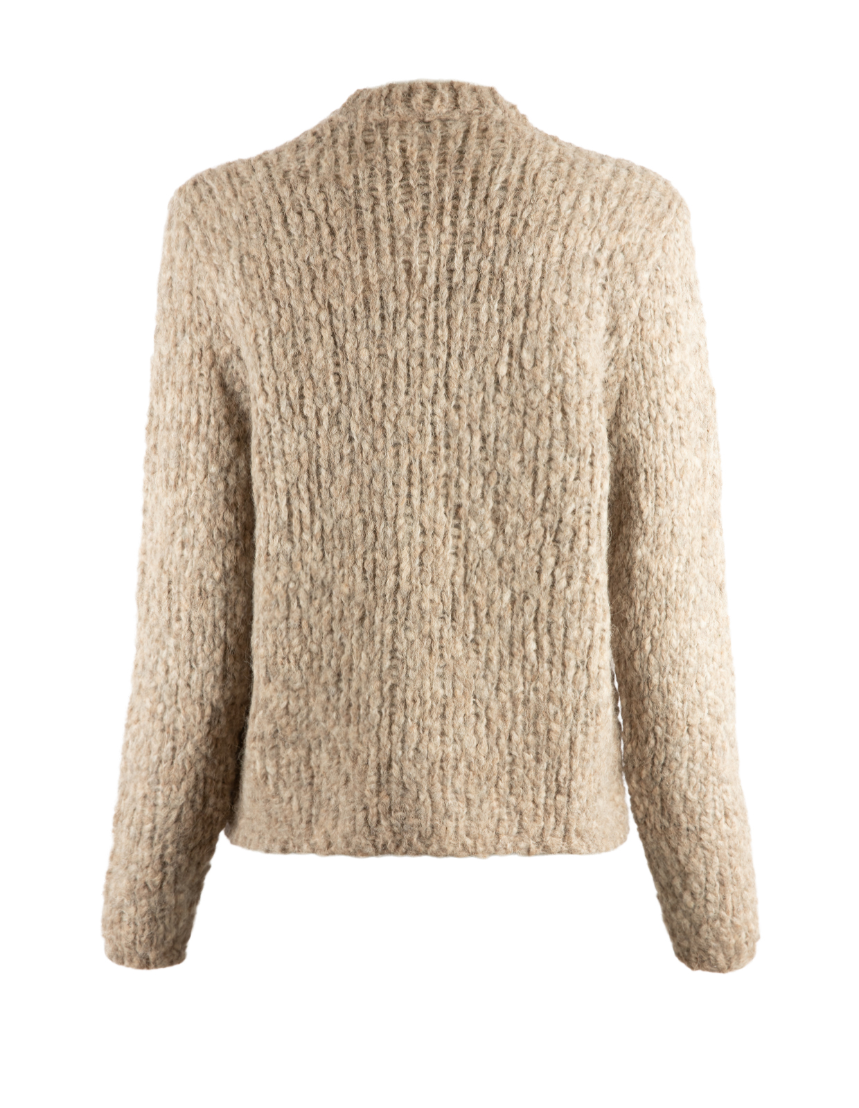 Bari V-Cardigan Ljusbeige
