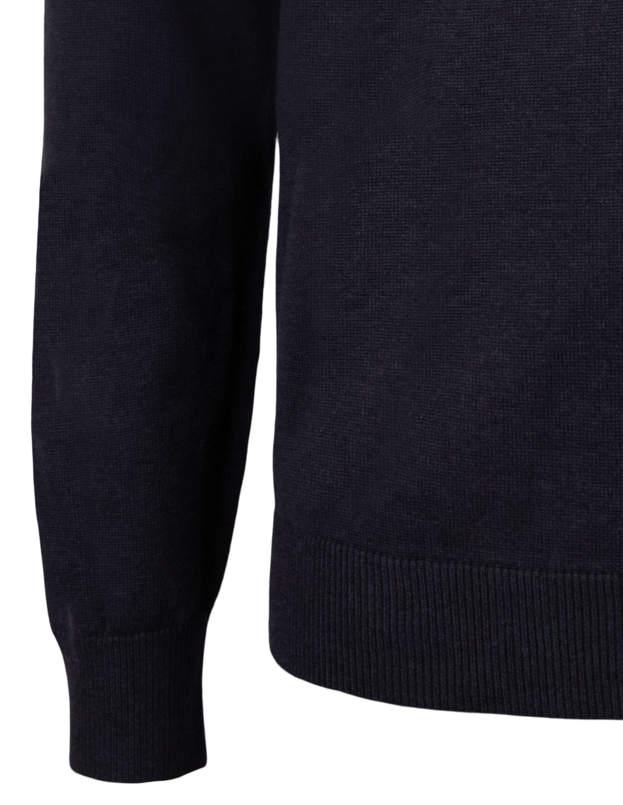 Rothwell Tröja V-ringad Bomull Cashmere Mörkblå 58