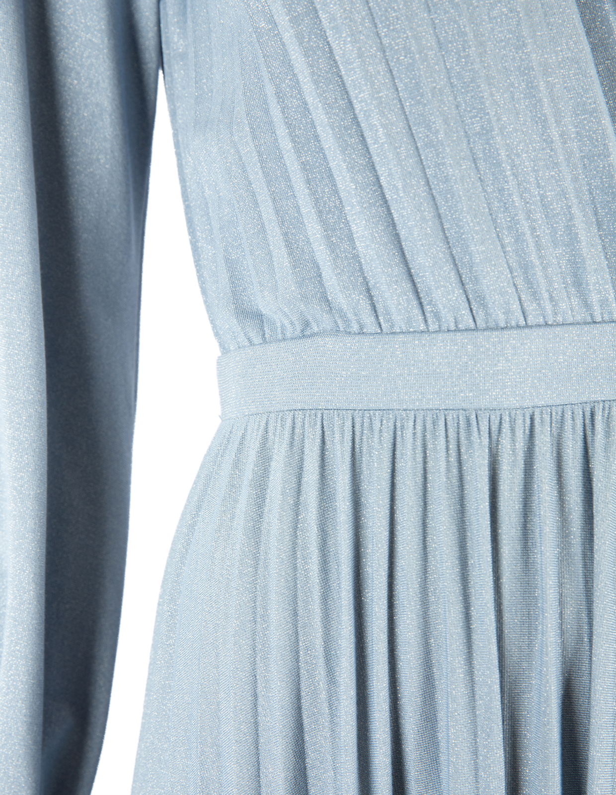 Cascia Klänning Lurex Blåmetallic