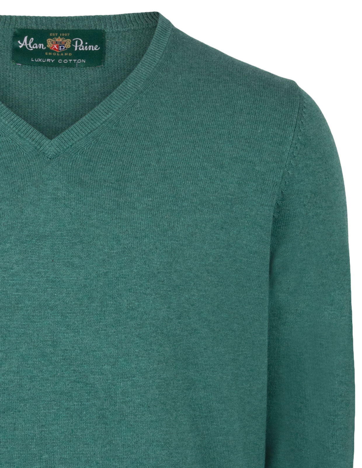 Rothwell Tröja V-ringad Bomull Cashmere  58